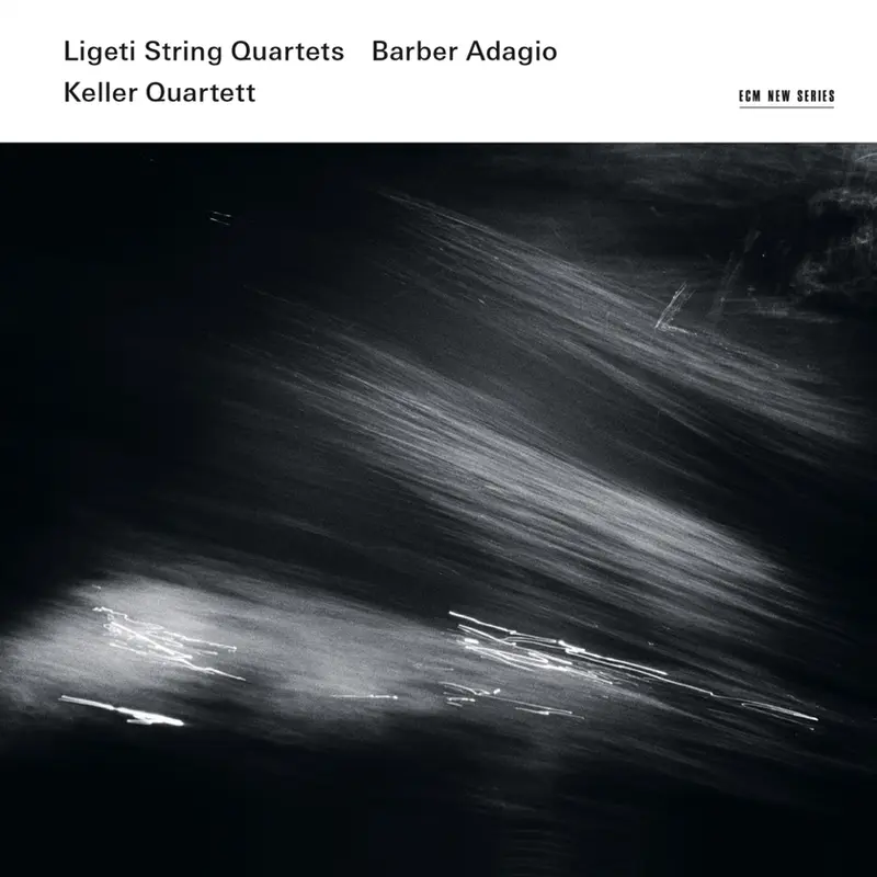 Ligeti: String Quartets / Barber: Adagio — Keller Quartett album cover